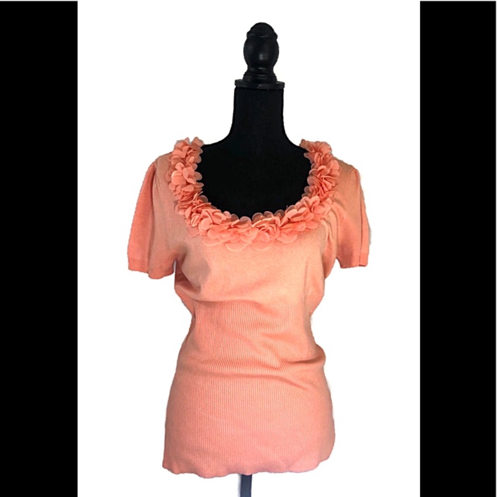 Audrey & Grace peach top